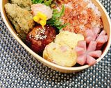 高校2年女子お弁当♥2022.02.28作り方1写真