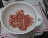 ピーマンと牛肉のオイスターソース炒め作り方2写真