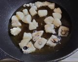 揚げ餅と野菜のみぞれあんかけ作り方3写真
