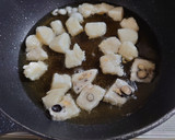 揚げ餅と野菜のみぞれあんかけ作り方3写真
