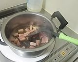 豆とベーコンのカレー作り方2写真