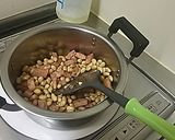 豆とベーコンのカレー作り方4写真