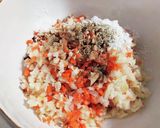 鶏ひき肉の油揚げ袋煮作り方2写真
