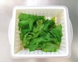 セロリの葉レンジ1分☆カニカマ豆腐白和え作り方4写真
