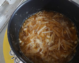 揚げ餅と野菜のみぞれあんかけ作り方6写真