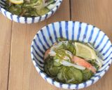 ５分で簡単♪めかぶとキュウリの酢の物作り方4写真