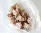 ムチムチ食感【凍りこんにゃくの唐揚げ）作り方2写真