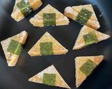 カリカリ！ 厚揚げの焼きおにぎり風作り方5写真