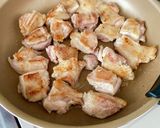 串に刺さずに簡単♡焼き鳥風炒め作り方6写真