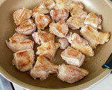 串に刺さずに簡単♡焼き鳥風炒め作り方6写真