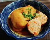 鶏ひき肉の油揚げ袋煮作り方8写真