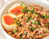 【楽めし】ネギ豚丼作り方3写真