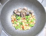 イワシ水煮缶と菜の花のパスタ作り方4写真