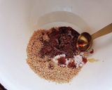 春菊のごま和え作り方1写真