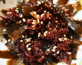 前の日に作った煮付けのタレで昆布の佃煮作り方2写真
