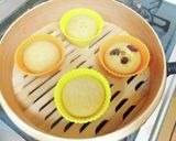 おやつに簡単！卵あり☆HM黒糖蒸しパン作り方6写真