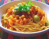 ひよこ豆とチョリソーのスパイス煮作り方8写真