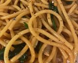 怒りの辛いバター醤油パスタ(味濃い)作り方5写真