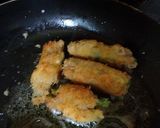 にんにくの芽と豚肉の巻きフライ作り方4写真