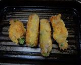 にんにくの芽と豚肉の巻きフライ作り方5写真