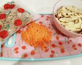 さつまいもとごぼうのきんぴら作り方1写真
