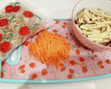 さつまいもとごぼうのきんぴら作り方1写真