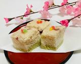 レンジで簡単☆ひな祭りひし形ケーキ作り方5写真