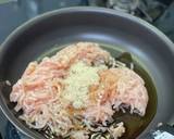 筋トレめし　とりむねそぼろ丼作り方2写真