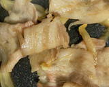 簡単　生姜焼き（マヨネーズ添え）作り方4写真