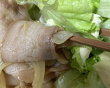 簡単　生姜焼き（マヨネーズ添え）作り方6写真