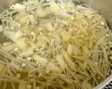 えのき にら玉味噌汁^^作り方3写真