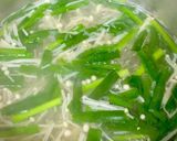 えのき にら玉味噌汁^^作り方5写真