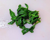 ほうれん草とツナの塩昆布和え作り方1写真