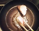 絶品☆ブリと水菜のパスタ作り方1写真