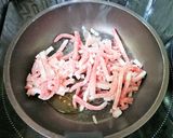 【丸美屋麻婆豆腐の素】で坦々焼きそば作り方2写真