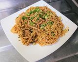 【丸美屋麻婆豆腐の素】で坦々焼きそば作り方9写真