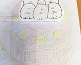 〜☆すみっこのバースデーチョコケーキ☆〜作り方15写真