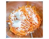 ざくざく食感◎人参の洋風かき揚げ作り方2写真
