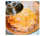 ざくざく食感◎人参の洋風かき揚げ作り方4写真