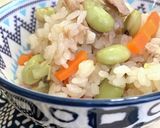 ささみと椎茸の炊き込みご飯作り方5写真