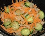 和風【スパゲティサラダ】作り方1写真
