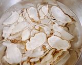 菊芋の塩昆布ゆかり和え作り方2写真