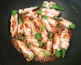 お弁当★オイスターガーリック肉巻き作り方3写真