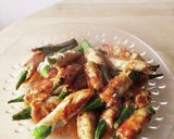 お弁当★オイスターガーリック肉巻き作り方6写真