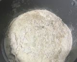 もちつき機とフライパンでよもぎパン作り方1写真