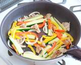 夏野菜が美味しいカレー焼ビーフン作り方10写真