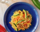 夏野菜が美味しいカレー焼ビーフン作り方14写真