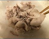 豚バラ肉で四川風雲白肉(ウンパイロウ)作り方2写真