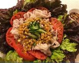 豚バラ肉で四川風雲白肉(ウンパイロウ)作り方3写真
