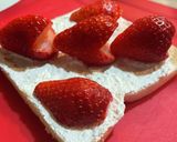 ハートのいちごサンド(*ˊ˘ˋ*)。♪*作り方2写真